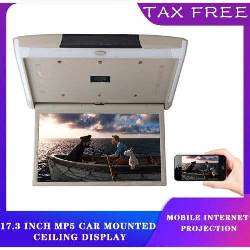 17.3" Car Multimedia Player IPS Screen Dashboard Replacement Entertainment System Android Car Stereo Wifi HD Gps FM For Audi Bmw
