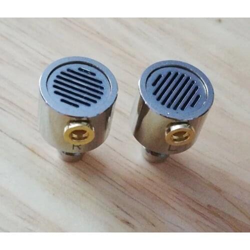 10mm 11mm DIY Headphone Shell Case MMCX Stainless Steel Metal Headphone Housing DIY for 10mm 11mm Speaker Unit