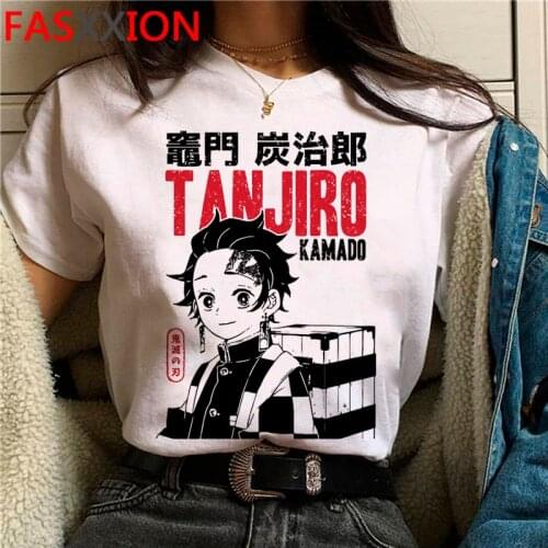 Demon Slaye Kimetsu No Yaiba clothes men japanese plus size ulzzang harajuku kawaii aesthetic tshirt kawaii