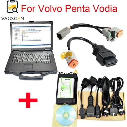 Toughbook CF52 penta vodia 5 marine Engine Diagnosis tool for penta vodia diagnostic tool