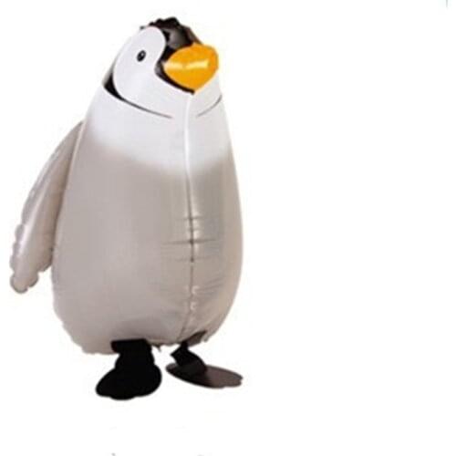 Cute Walking Series Penguin Aluminum Foil Balloons Holiday Party Childrens Toys Decoration Balloons Wholesale
