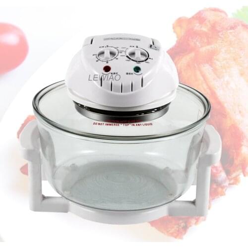 Multifunction Air Fryer 12L Hot Air Furnace Home Kitchen Appliance 220V Barbecue No Smoke Electric Fryer Oven Lightwave Oven