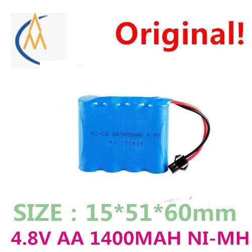 Factory pin 4.8 V AA5 # 1400 mah nickel cadmium battery rechargeable battery remote control electric toy lighting
