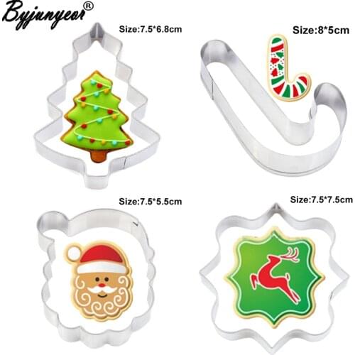 Cookie Stainless Steel Cutter Cute Animal Candy Shape Biscuit Mold DIY Fondant Pastry Decorating Baking Tools