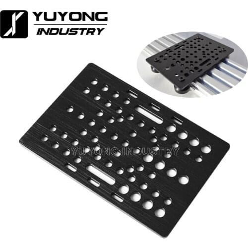 Openbuilds aluminum alloy V Slot Gantry Plate 20-80mm CNC machine 3D Printer RepRap parts Aluminium Linear Extrusion