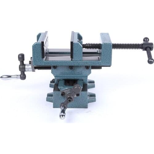 3-inch/4-inch precision cross flat nose pliers two-way movable vise table