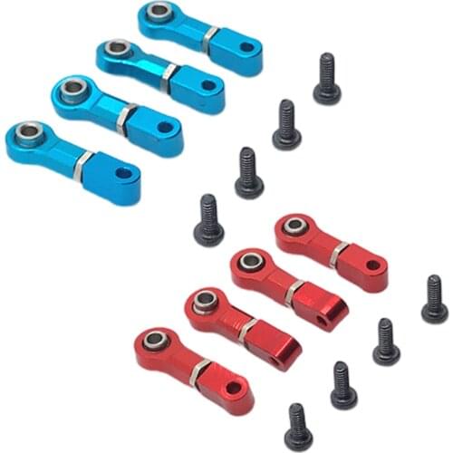 4pcs Metal Upper Swing Arm for Wltoys K979 1/28 RC Car DIY Replacement