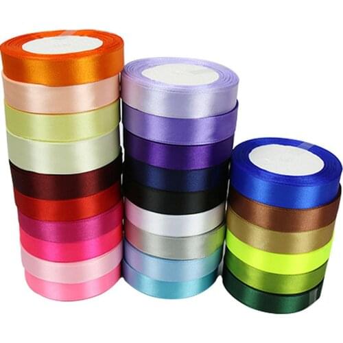 25yards/lot 2CM grosgrain ribbon satin sewing bias for handicrafts ribbons DIY for wedding car knot team bride decoration