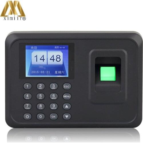 Biometric Time Attendance Machine MK-500 With USB Communication Time Recorder Free Shipping 5pcs/set