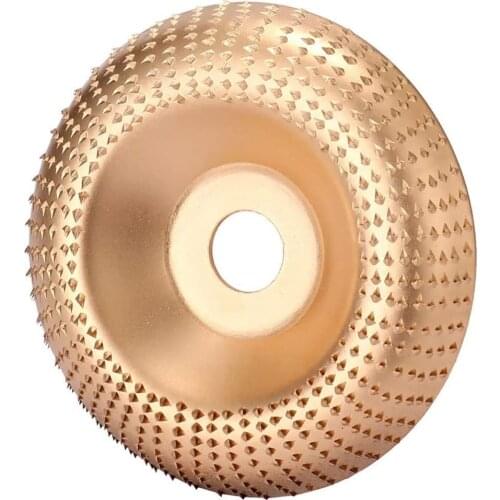 Wood Angle Grinding Wheel Angle Grinder Disc Carving Rotary Tool Abrasive Disc 16mm Bore Shaping for Angle Grinder