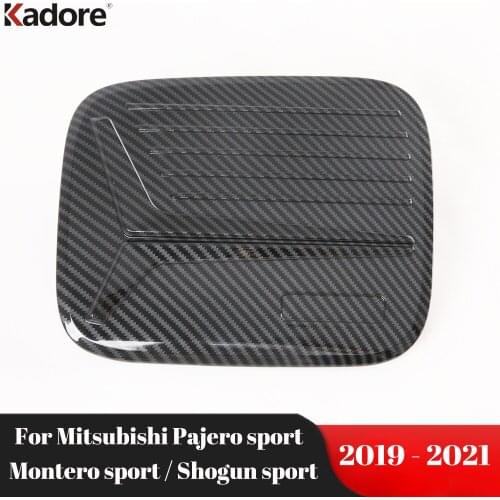 For Mitsubishi Pajero sport/Montero sport/Shogun sport 2019 2020 2021 Chrome Fuel Tank Cover Oil Filler Cap Tank Gas Cover Trim