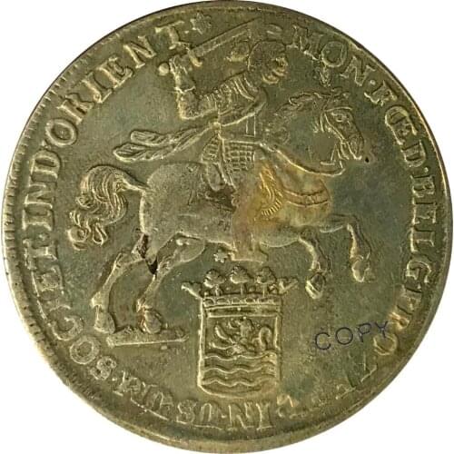 1740 Netherlands 1 Ducaton Cupronickel Plated Silver Copy Coin