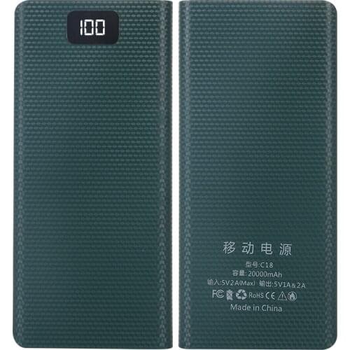 DIY 6*18650 mobile power shell with external 5V battery charging storage box shell, used to charge mobile phones