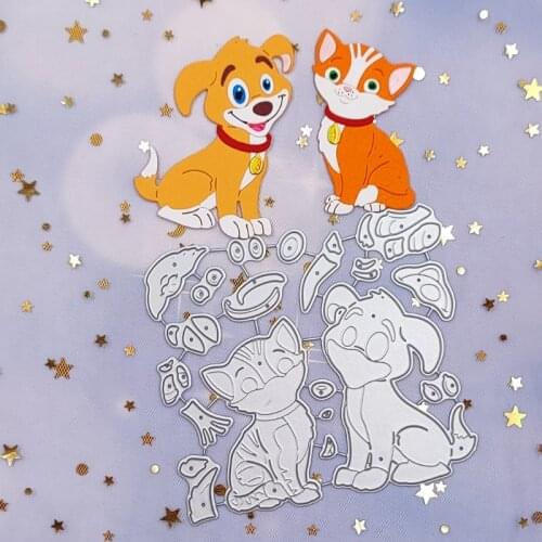 Cute Metal Cutting Dies 2021 Stencil Scrapbooking DIY Album Stamp Paper Card Embossing Decor Handmade Arts Crafts