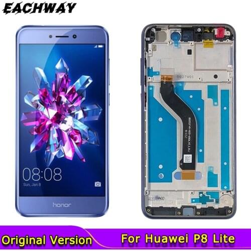 Original for Huawei P8 Lite 2017 LCD Display Touch Screen for Huawei P9 Lite 2017 LCD P9Lite 2017 PRA LA1 LX1 LX2 LX3 Screen