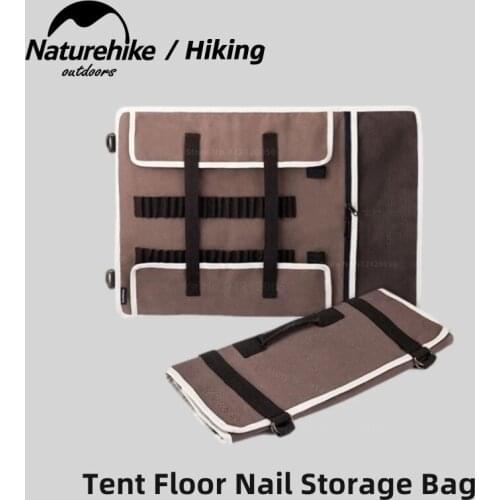 Naturehike Camping Tent Ground Nails Storage Bag Outdoor Camping Equipment Tent Accessories Hammer Wind Rope Tent Pegs