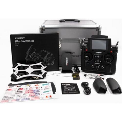 Flysky FS-PL18 EV 2.4G 18CH Radio Transmitter w/ FS-FGr12B RC Receiver HVGA 3.5 Inch TFT Touch Screen for FPV Racing Drone Parts