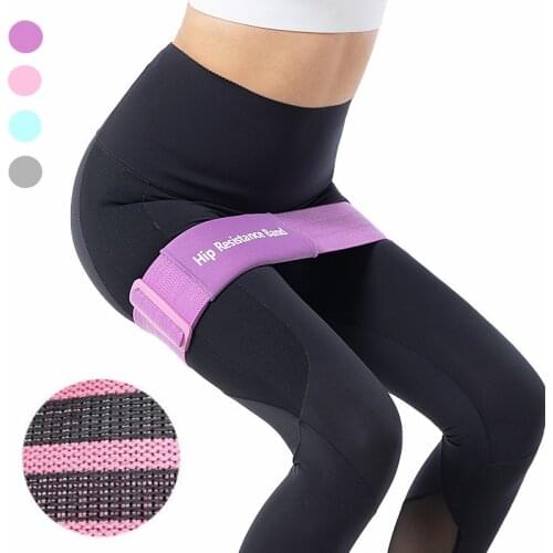 Adjustable Yoga Resistance Band Fitness Training Pitales Stretch Hip Belt Dance Squat Pull Tape