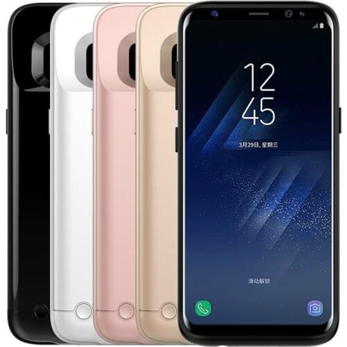 Backup S8 External Battery Charger Case For Samsung S8 plus s8+ Backup Power Bank Charger Case Cover