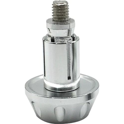 Hand Grips Motorcycle Handle Tool 7/8inch Silver Universal Handlebar Bar