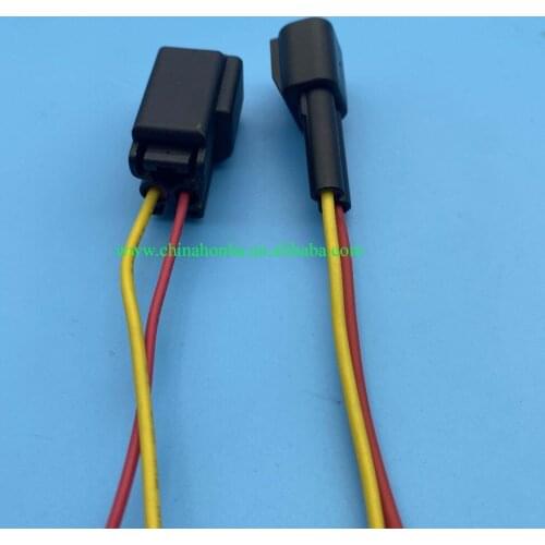 Free shipping 5 pcs 2 pin EV6 crankshaft camshaft position sensor plug high voltage ignition coil connector male or female