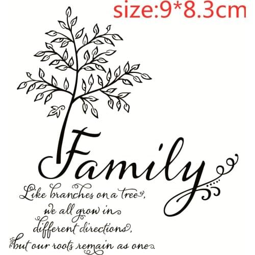 Text Word Transparent Silicone Clear Rubber Stamp Sheet Cling Scrapbooking DIY Cute Pattern Photo Album Paper Card Decor