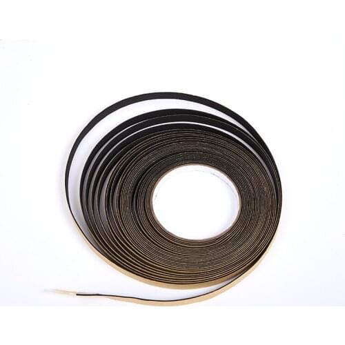 Door Waterproof Single Sided Adhesive Seal Strip Rubber Strip Tape Foam Sponge