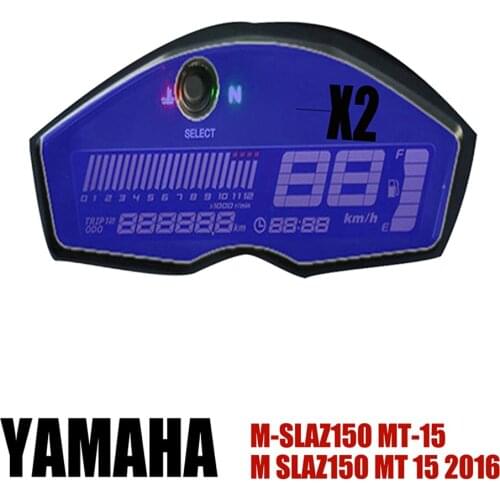For Yamaha M-SLAZ150 M SLAZ 150 MSLAZ 150 MT-15 MT15 MT 15 2016 Scratch Protection Film Speed Instrument Dashboard Screen Shield
