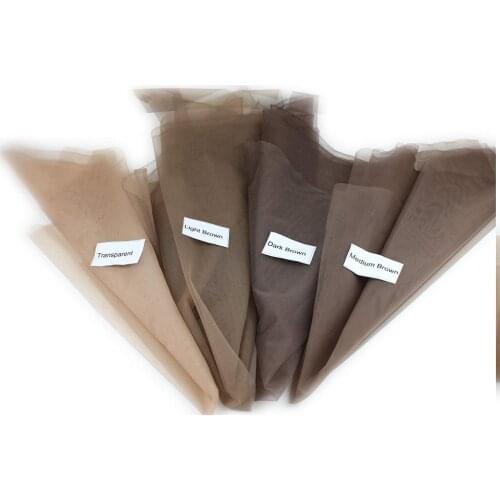 1 Yard Transparent Lace for making or ventilating lace wig cap Lace Front or Full Lace Wig Base