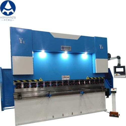 100T 4000 CNC Electro-Hydraulic Sheet Metal Press Brake Bending Machine
