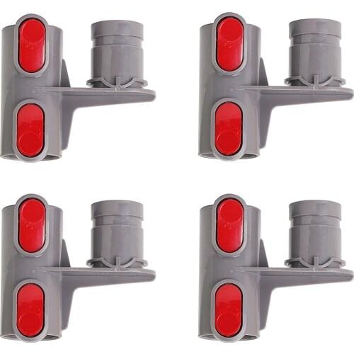 4Pcs Wall Mount Bracket Head For Dyson DC58 DC59 DC62 V6 DC35 DC45 Vacuum Cleaner Easy To Install Durable HG9102X4