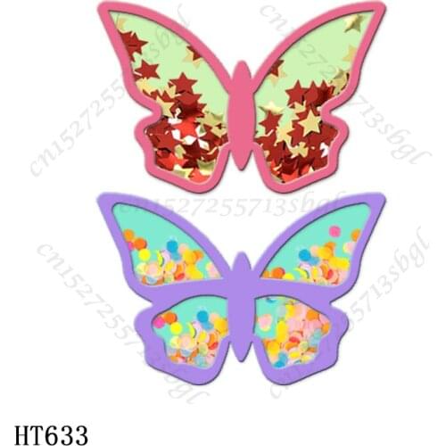 Butterfly Shaker Toys Cutting dies-New Die Cutting And Wooden Mold,HT633 Suitable For Common Die Cutting Machines On The Market