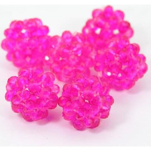 Handmade Crystal Beads Balls DIY Jewelry New Accessory AAA Quality African Beads Jewelry Necklace Free Shipping ABD001