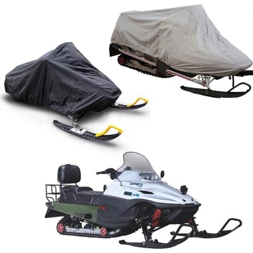 Outdoor Skiing Snowmobile Cover Waterproof Windproof Fits Snowmobiles 145" Long x 51" Wide x 48" High