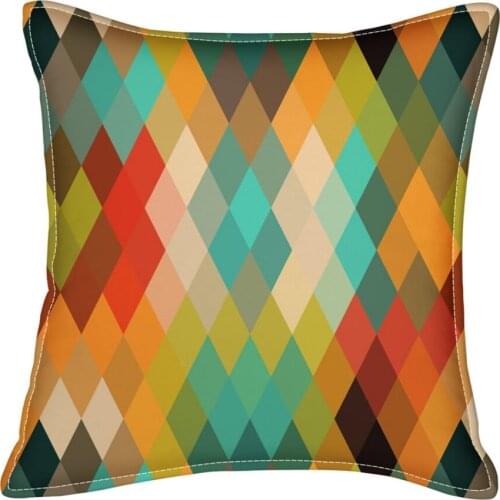 Decorative Pillows, 45X45cm Washable Cover, Double Sides Digital Print Pattern, Decoration, Happy Homes, New Trends and Models