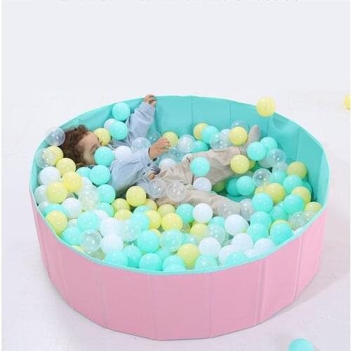 Childrens Ball Pool Ocean Balls Pit Indoor Outdoor Play Game Ball Pool Foldable Fence Kids Toys Pool Portable Baby Playground