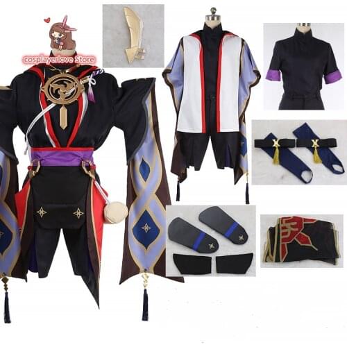 Genshin Impact Scaramouche Cosplay Costume Halloween Christmas Costume