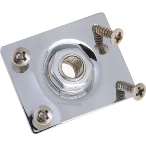 Guitar Jack Plate + Output Socket Rectangle For Gibson Epiphone RXBB