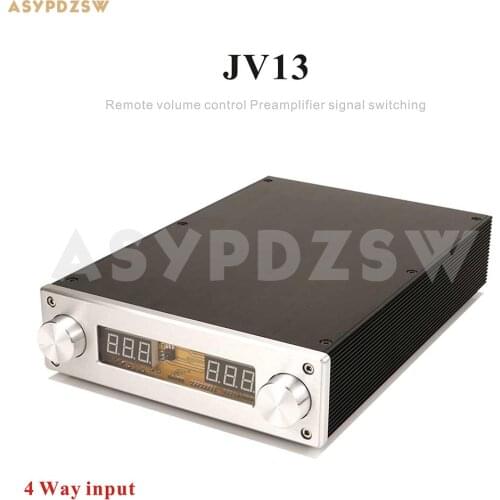 Finished JV13 Relay version Remote volume control Preamplifier signal switching
