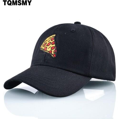TQMSMY Dad Hats for mens Baseball Cap Soft cotton women Snapback Caps Unisex Hip Hop bone Embroidered Pizza sun hat women gorra