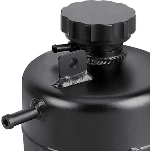 Aluminum Alloy Coolant Header Expansion Tank Can Fits for BMW R53 MINI Cooper S 02-06 Acc 1 Pack Durable
