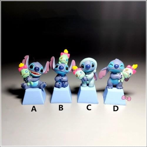 Creativity Cartoon Anime Gaming Keycap Personalized Design DIY Keycaps Holiday Gift for Cherry MX Mechanical Keyboard Key Cap