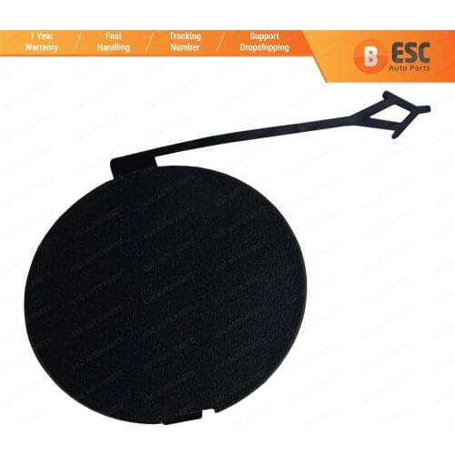 ESP965 Front Bumper Tow Eye Cover 735615289 Textured for Fiat Doblo MK2 Facelift Models 2015–On Made in Turkey Fast Handling