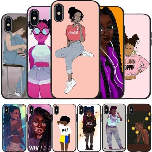 Mechanical dance girl Soft Silicone black Phone Case For iPhone 5 5S 6 plus 7 8 plus X XR XS Max 11 PRO Max SE 2020