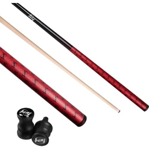 PERI PCN Pool Cue Stick 13mm Tip with Pool Cue Case Set Chinese Black 8 Pool 16 PCN4