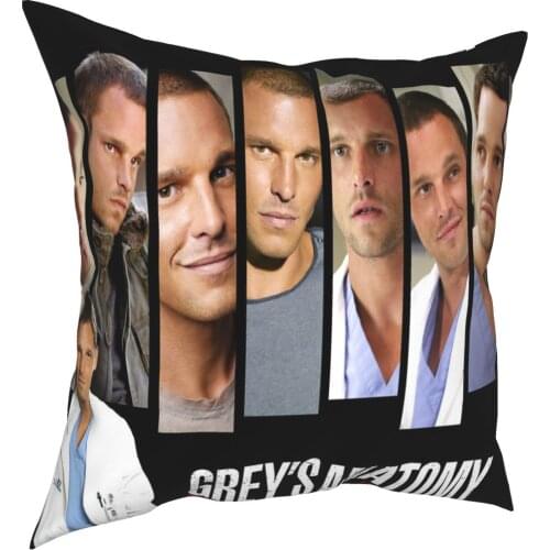 Grays Anatomy Natural Silk 100 Sofa Covers Gold Pillow Case Cushion Cover Green Long Anime Pillow Pillow Cover Pillowcase