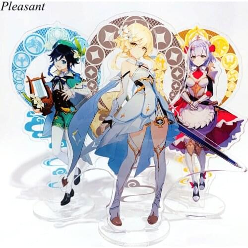 2020 New Genshin Impact Ornaments Project Game Animation Exquisite 15CM Standing Decoration Gift Custom Wholesale