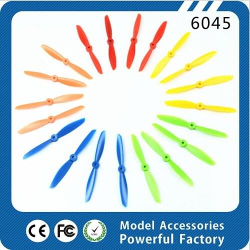 NEW design 6colors 6045 propeller 2blade 6 inch propellers helicopter QAV mini quadcopter multirotor multi rotor propellers 6045