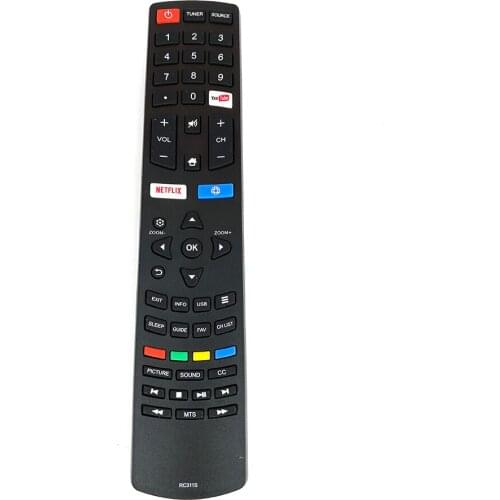 New Original Remote replacement RC311S 06-531W52-TY01X for TCL TV 43D1680 49S6600 55D1680 60D1800