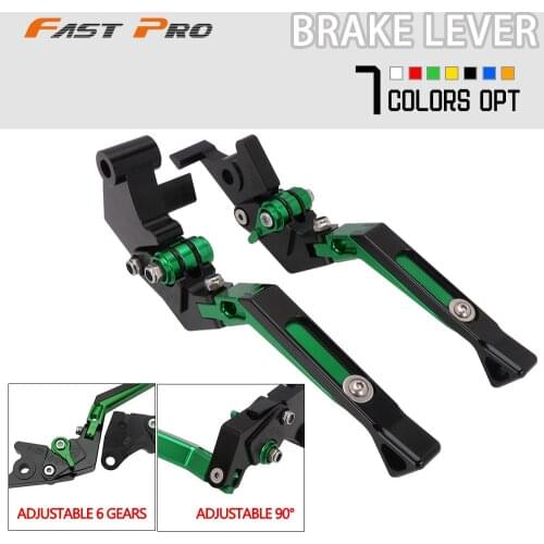 Motorcycle CNC Adjustable Folding Brake Clutch Lever For KAWASAKI Z250SL NINJA 125 250R 300R 400 Z125 Z300 NINJA250R 2018 2019